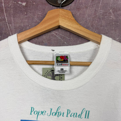 90s White Pope John Paul 2 Shirt 3645