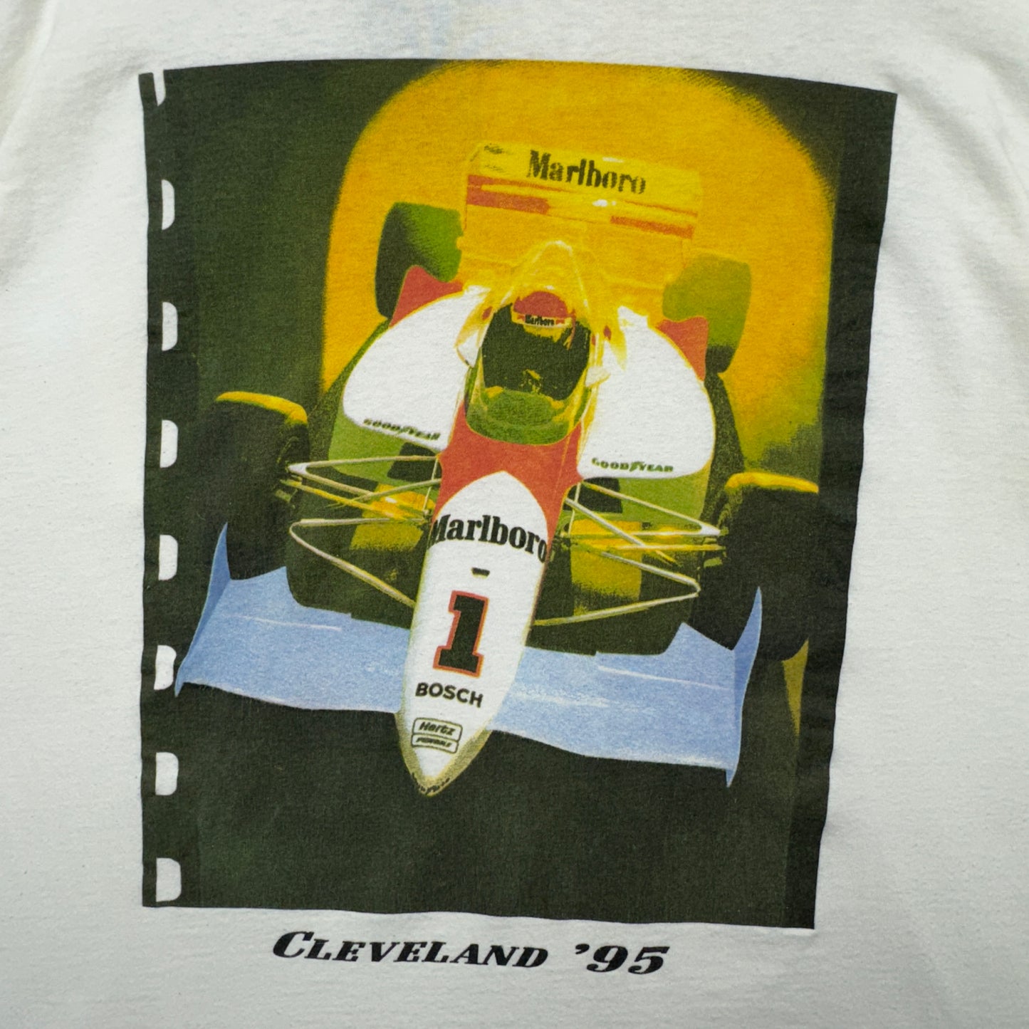 1995 White Marlboro Team Peske Racing Shirt 3898