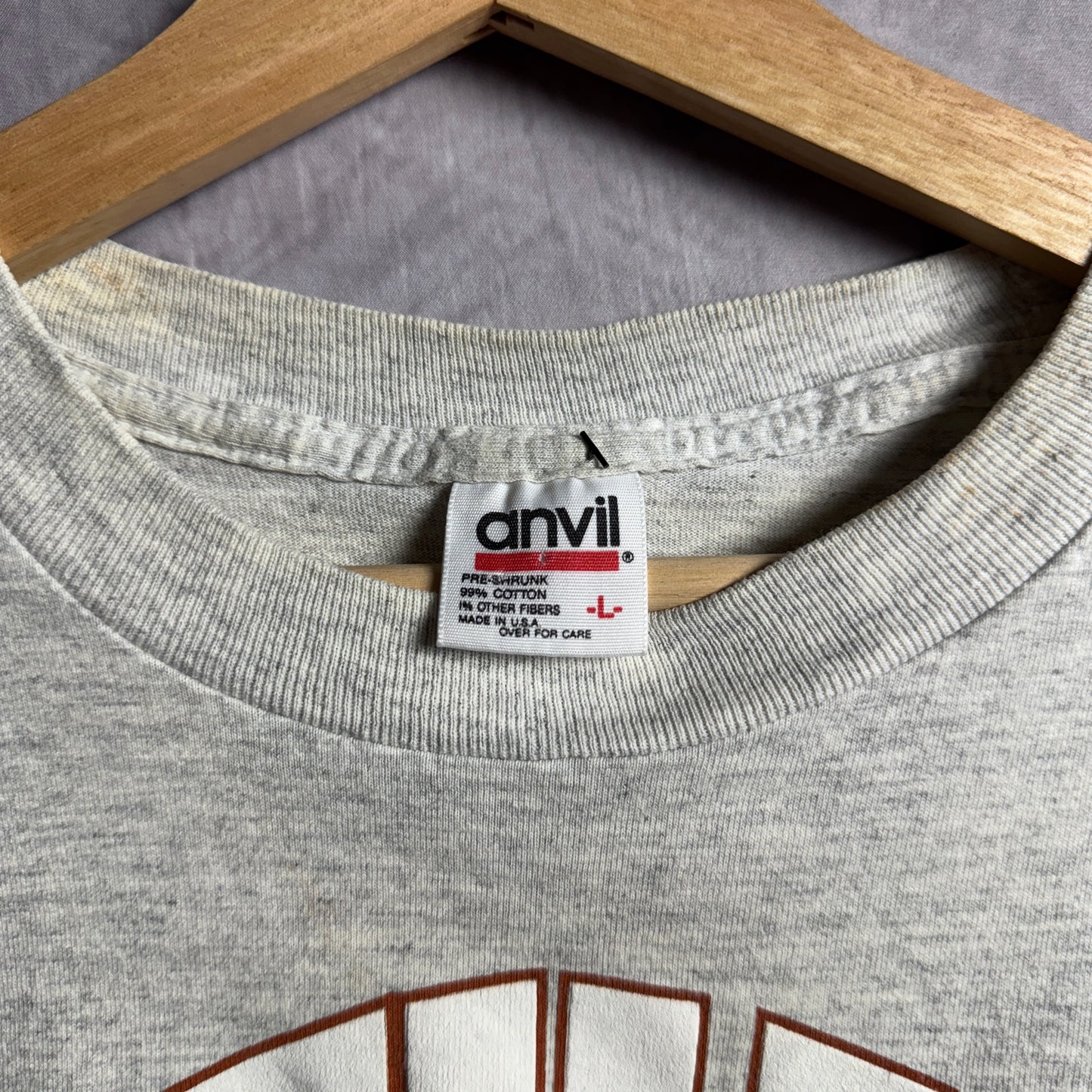 90s Grey Texas Ex Shirt 4538