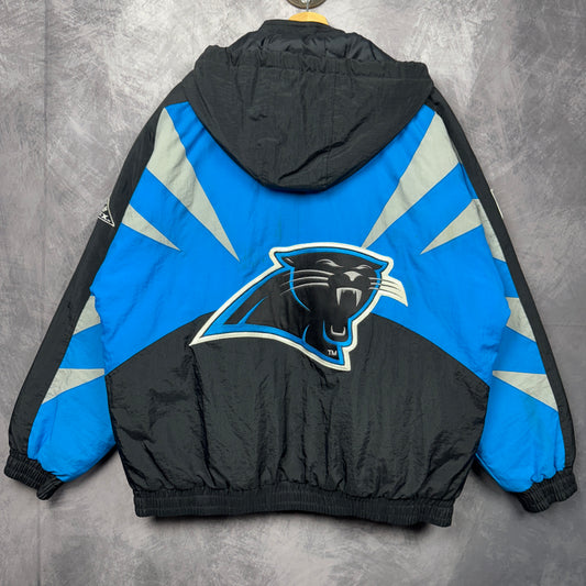 90s Blue Carolina Panthers Apex Jacket 4068