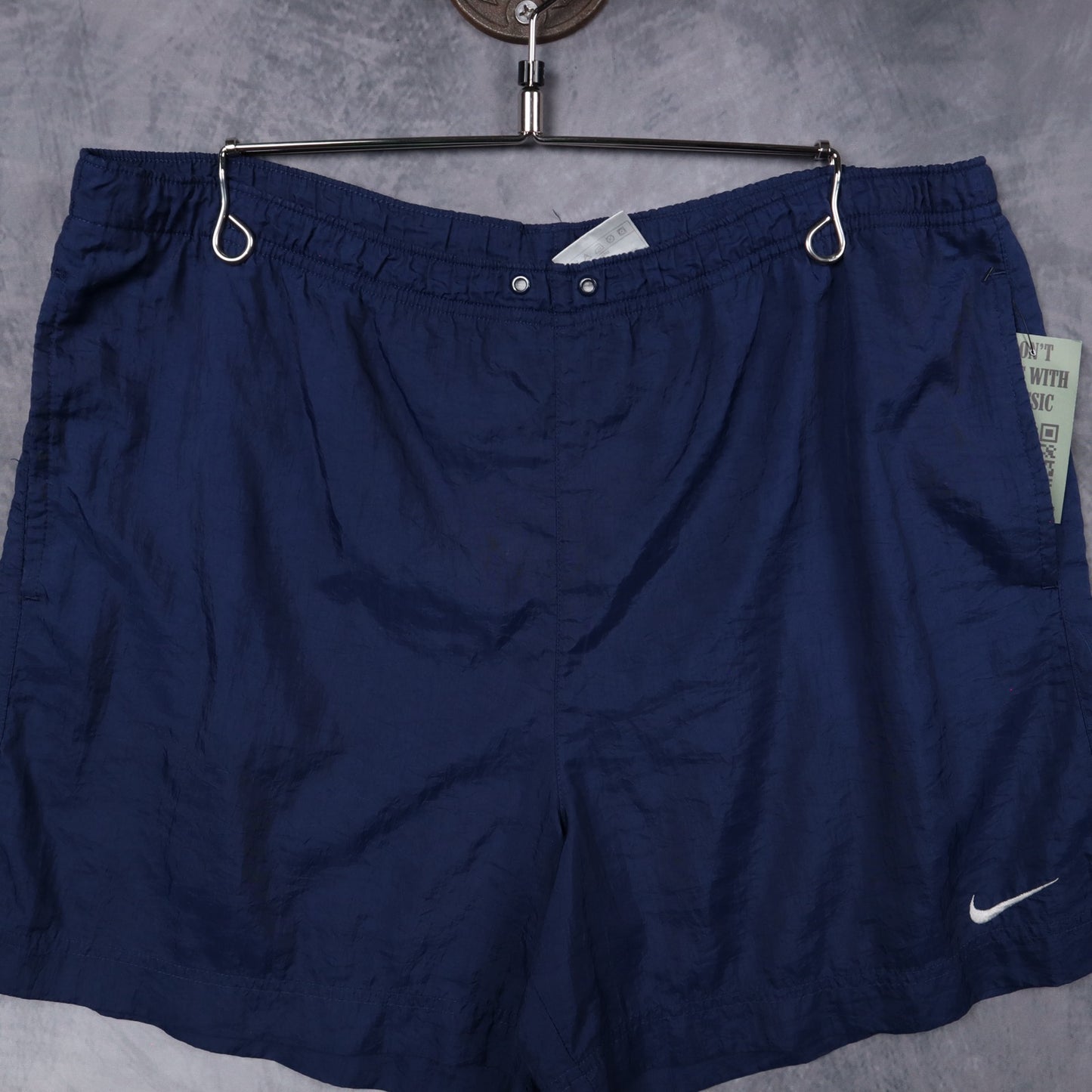 90s Navy Nike Nylon Swim Shorts 5205
