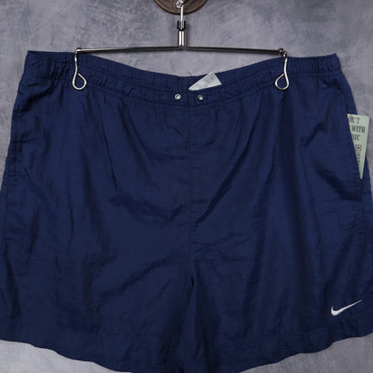 90s Navy Nike Nylon Swim Shorts 5205