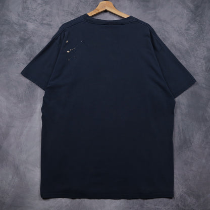 90s Navy Blue Texas A&M University Shirt 4836