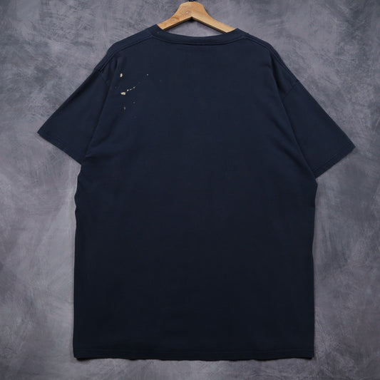 90s Navy Blue Texas A&M University Shirt 4836