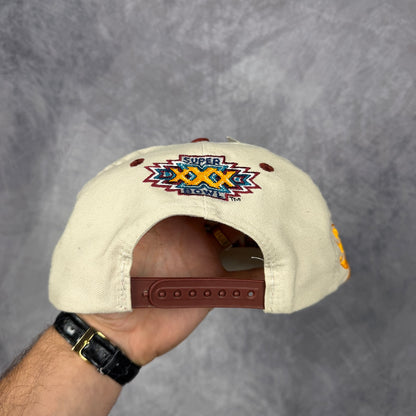 1996 Cream Dallas Cowboys Super Bowl XXX Champions Snapback Hat 6878