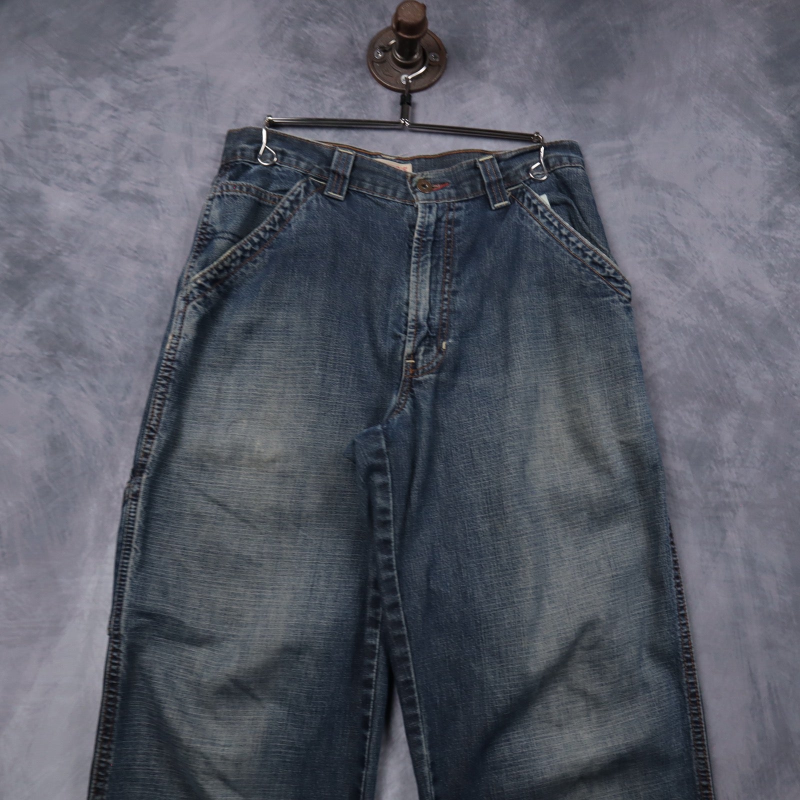 Early 2000s Faded Blue Hunter's Jeans Carpenter Denim 5264
