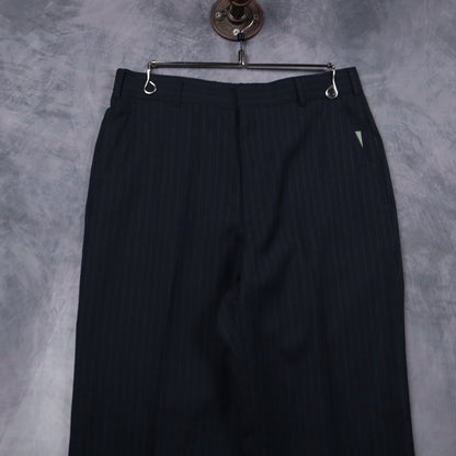 90s Navy Pinstripe Trousers 5274