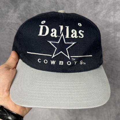90s Navy Blue Dallas Cowboys Snapback Hat 6889