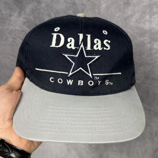90s Navy Blue Dallas Cowboys Snapback Hat 6889