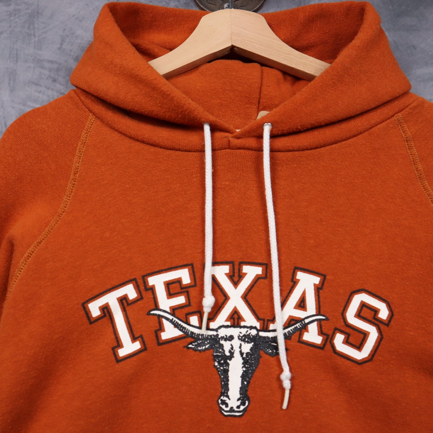 90s Orange Texas Longhorns Hoodie 5631