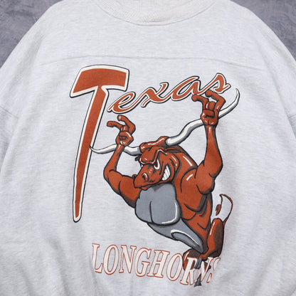 90s Grey Texas Longhorns Crewneck Sweatshirt 5700