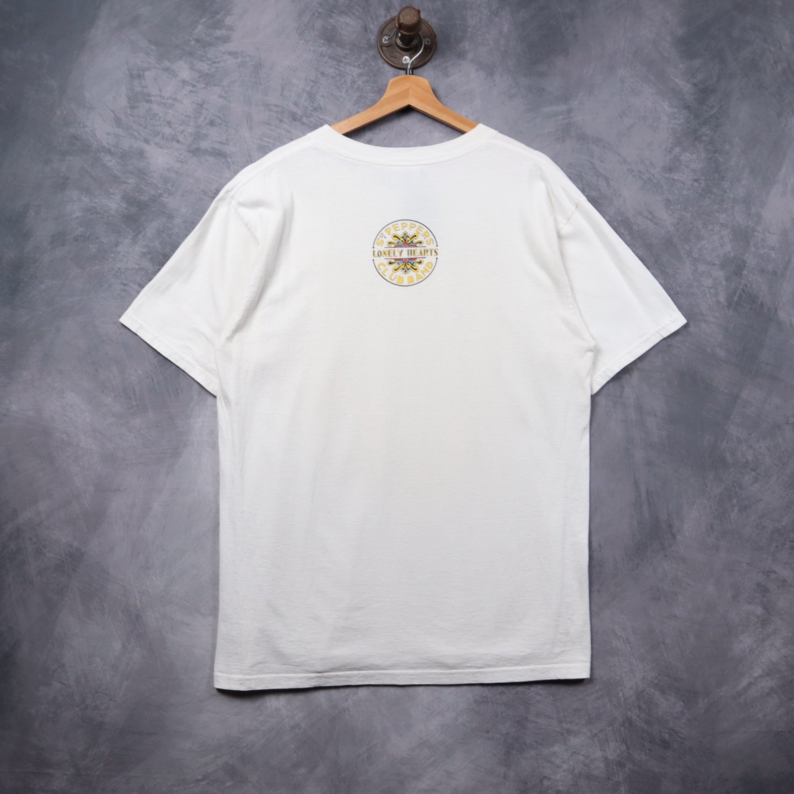 1991 White The Beatles Sgt. Peppers Lonely Hearts Club Band Shirt 5441