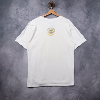 1991 White The Beatles Sgt. Peppers Lonely Hearts Club Band Shirt 5441