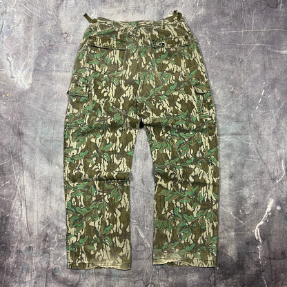 Early 00s Mossy Oak Baggy Camo Realtree Esc Cargo Pants 35x30 AW12