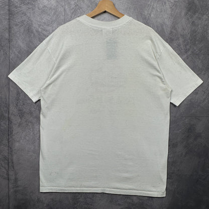 90s White Friends Don’t Let Friends Drive Fords Shirt 3899