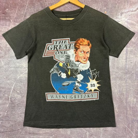 1988 Black Wayne Gretzky Kings Shirt 3367