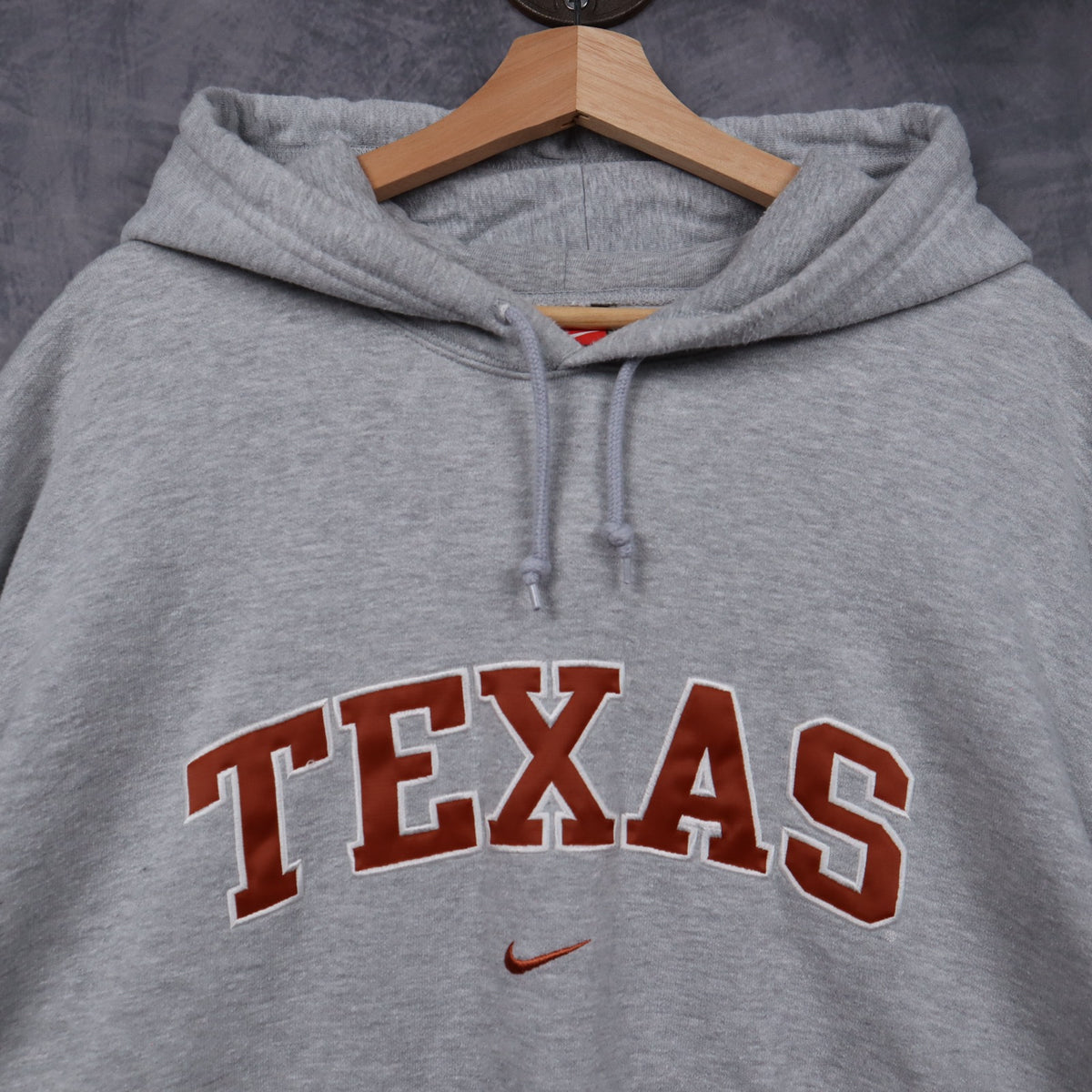 00s Grey Nike Texas Hoodie 5641