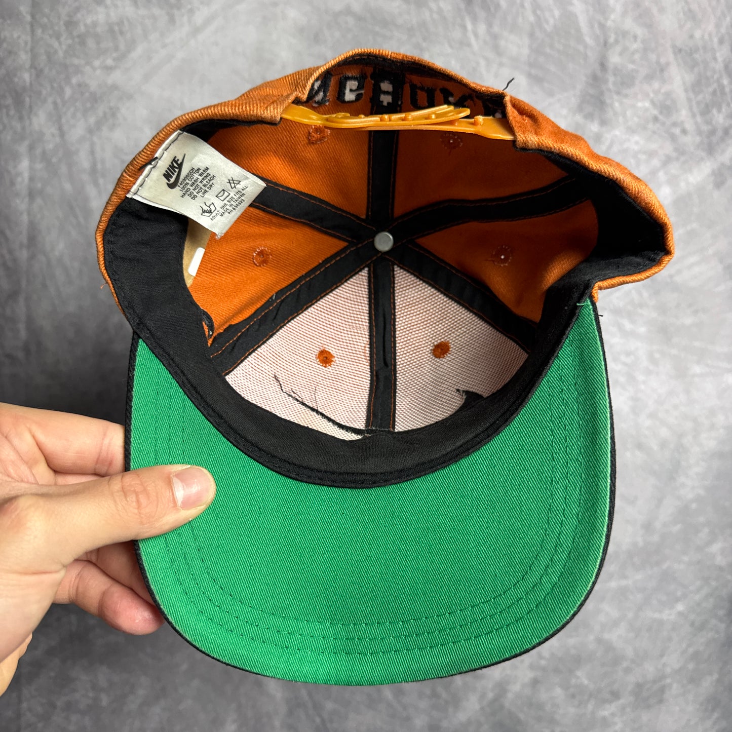 90s Texas Longhorns Nike Snapback Hat 4637