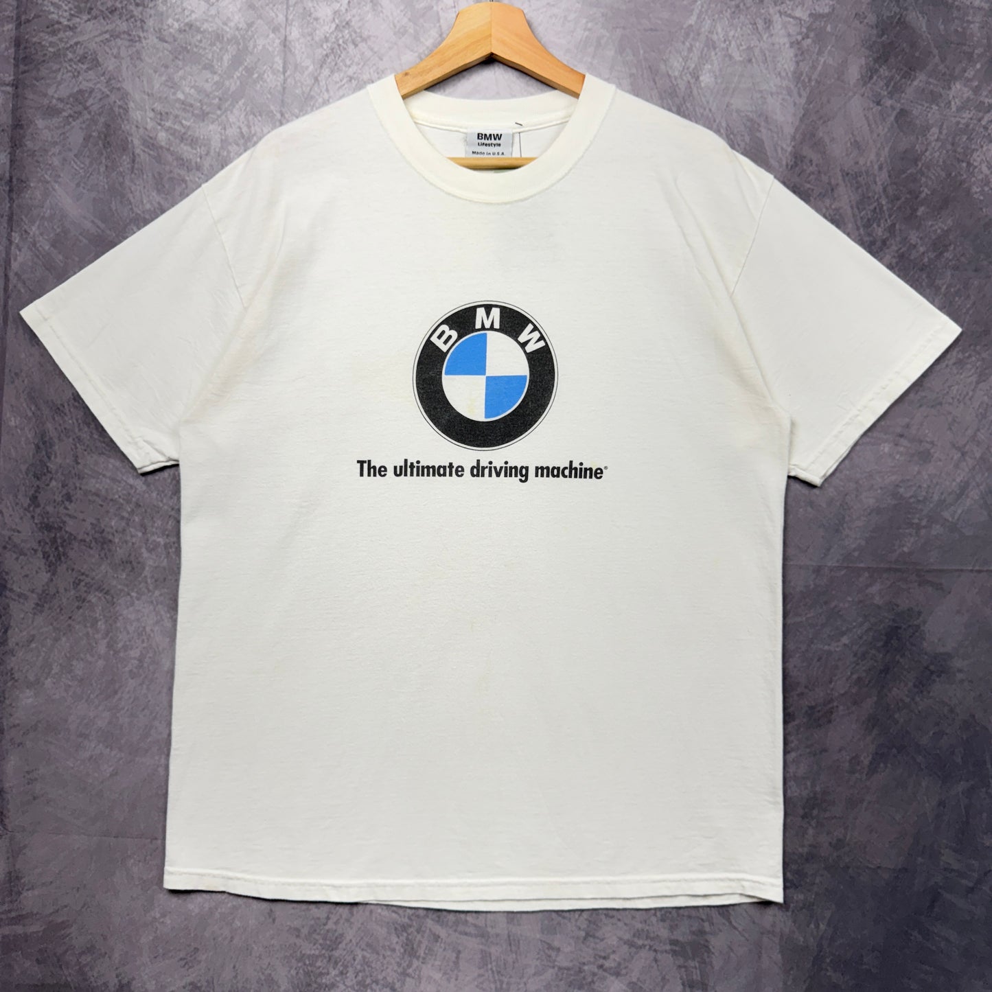 90s White BMW Shirt 3883