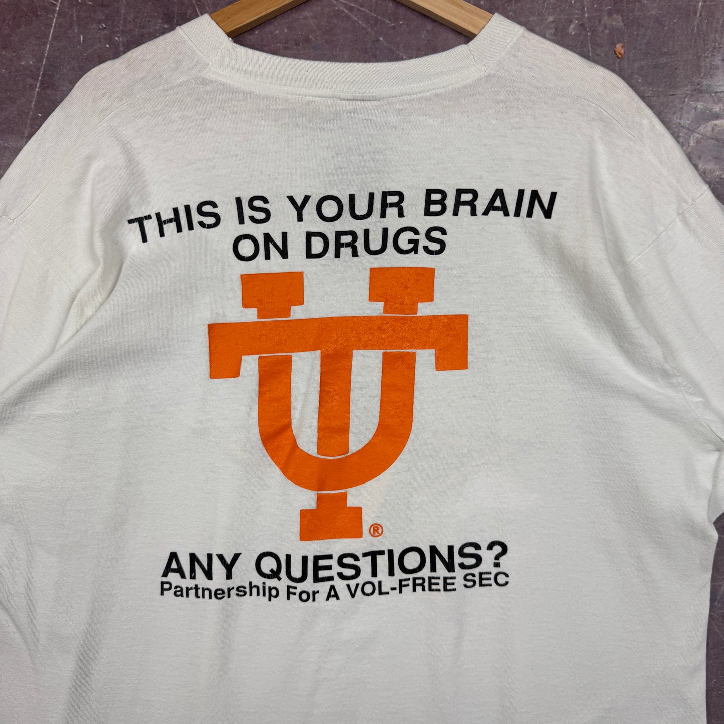 90s White Vanderbilt Shirt 3295