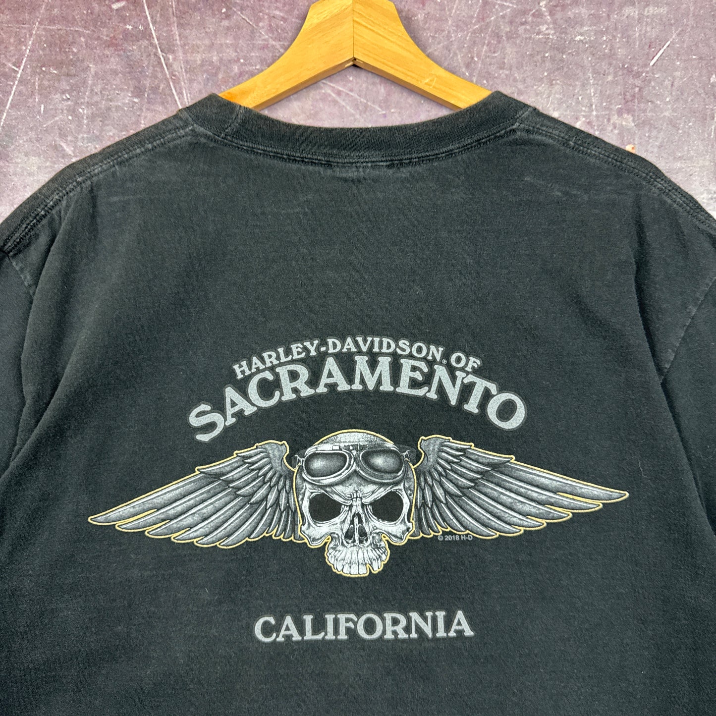 00s Black Harley Davidson Shirt 3193