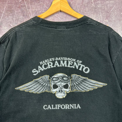 00s Black Harley Davidson Shirt 3193