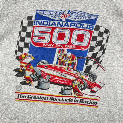 1986 Grey Indianapolis 500 Shirt 3879
