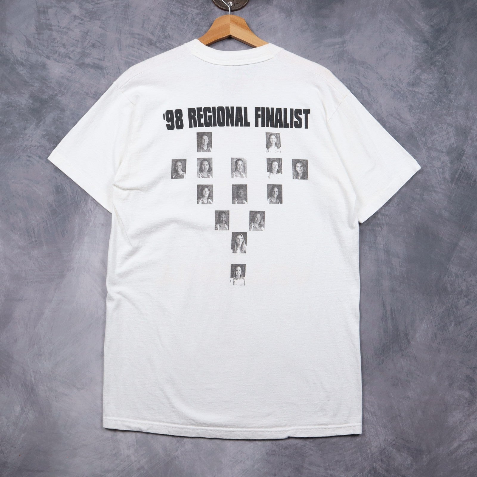 1998 White Texas Longhorns Volleyball Regional Finalist Shirt 5759