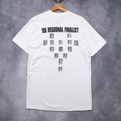 1998 White Texas Longhorns Volleyball Regional Finalist Shirt 5759