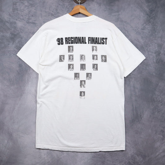 1998 White Texas Longhorns Volleyball Regional Finalist Shirt 5759