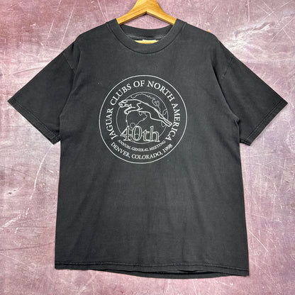 90s Black Jaguar Shirt 3841