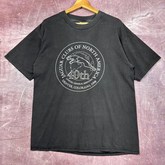 90s Black Jaguar Shirt 3841