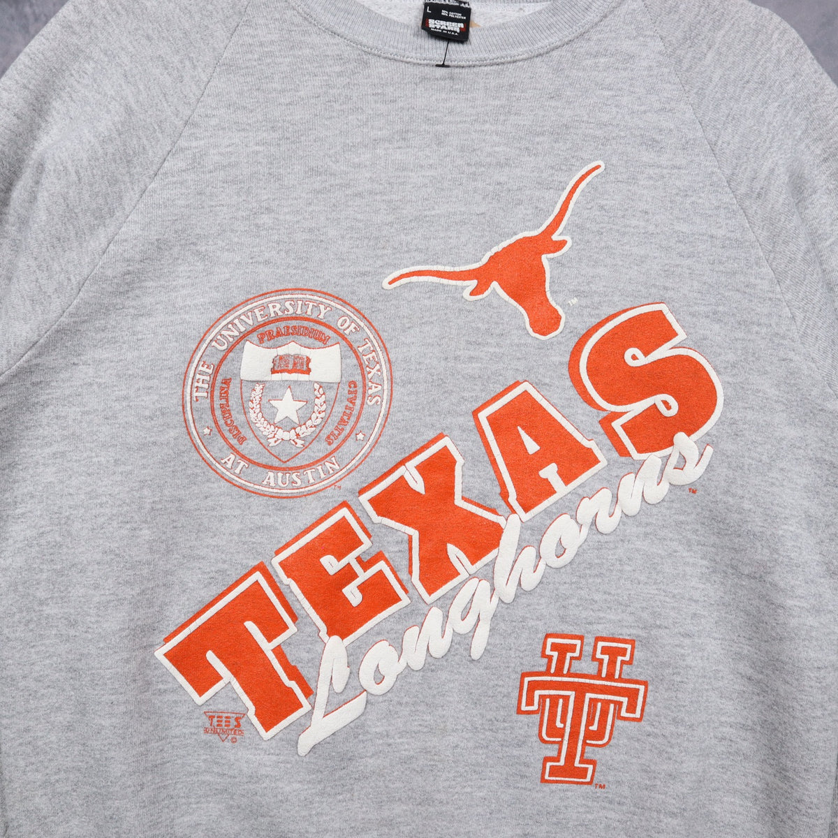 90s Grey Texas Longhorns Crewneck Sweatshirt 5710
