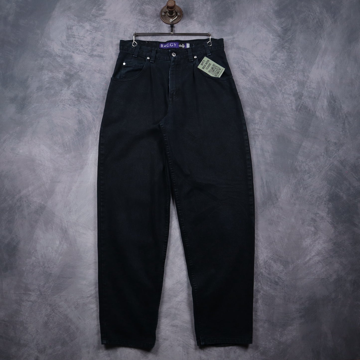 90s Faded Black Levi's SilverTab Baggy Jeans 5066