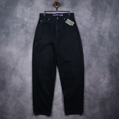 90s Faded Black Levi's SilverTab Baggy Jeans 5066
