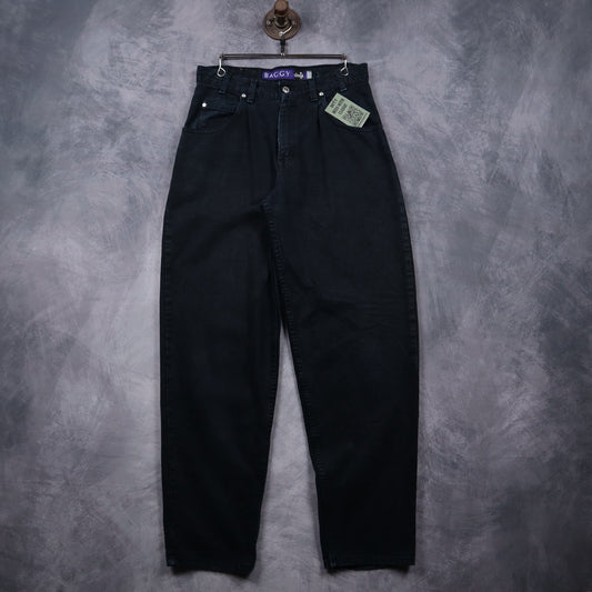 90s Faded Black Levi's SilverTab Baggy Jeans 5066