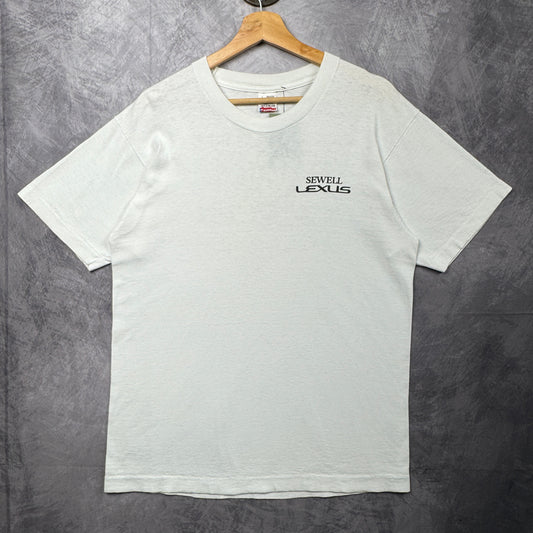 90s White Lexus Shirt 3954