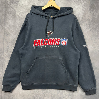 00s Black Atlanta Falcons Hoodie 4097