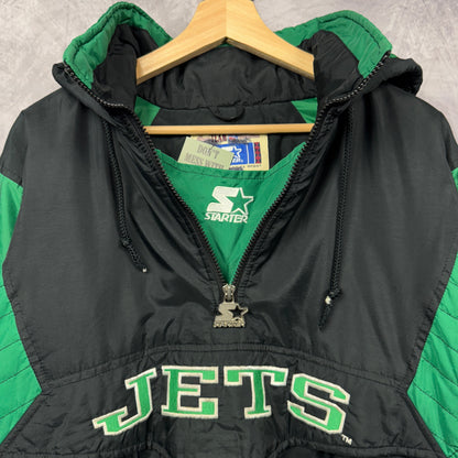 90s Black New York Jets Starter Jacket 4079