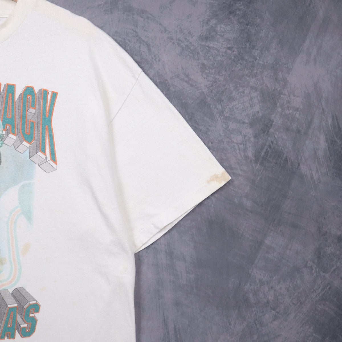 1996 White Zach Thomas Miami Dolphins Zach-Attack Shirt 6632
