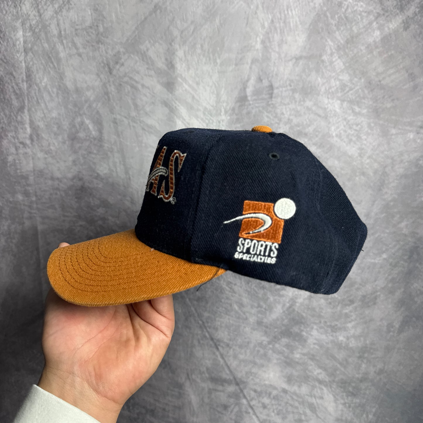90s Texas Longhorns Sports Specialties Laser Snapback Hat 4625