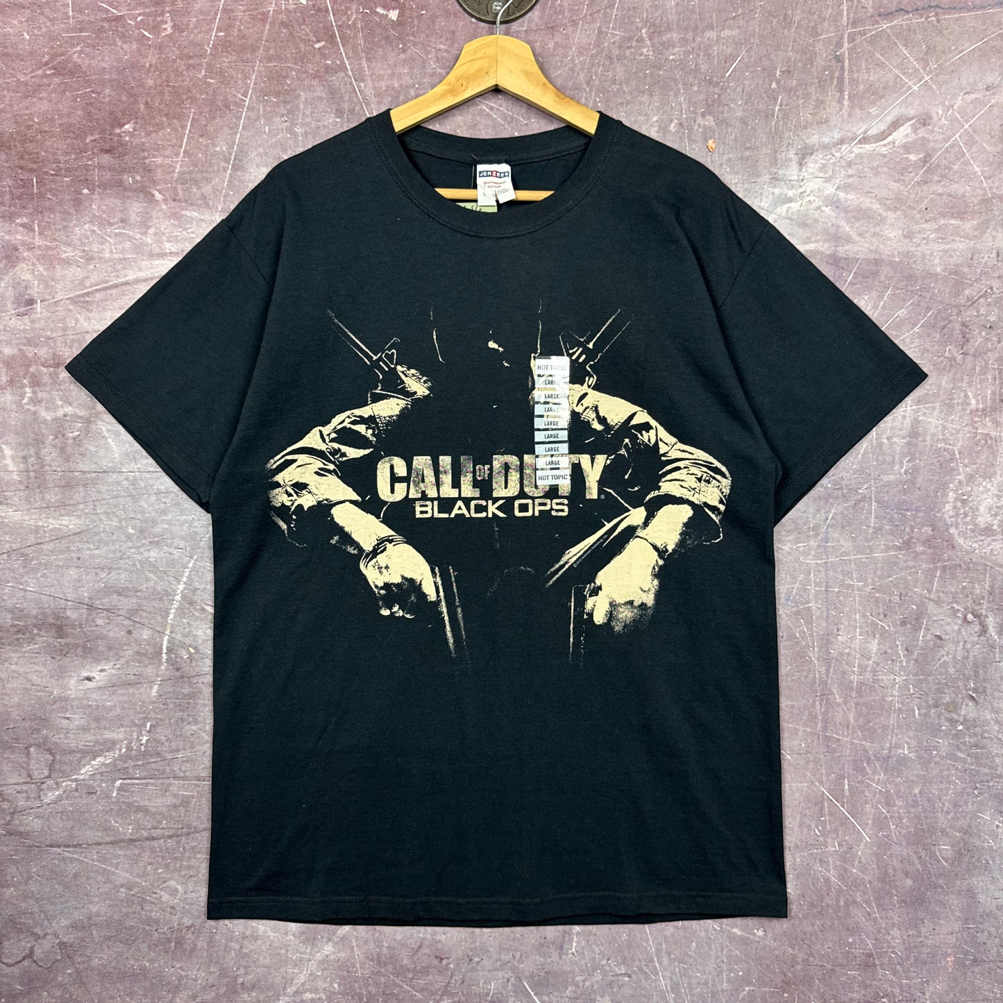 00s Black Call Of Duty Black Ops Shirt 3428