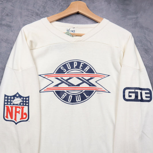 1986 White Super Bowl XX NFL Jersey 6691