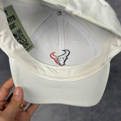 Early 00s White Houston Texans Adidas Hat 6874