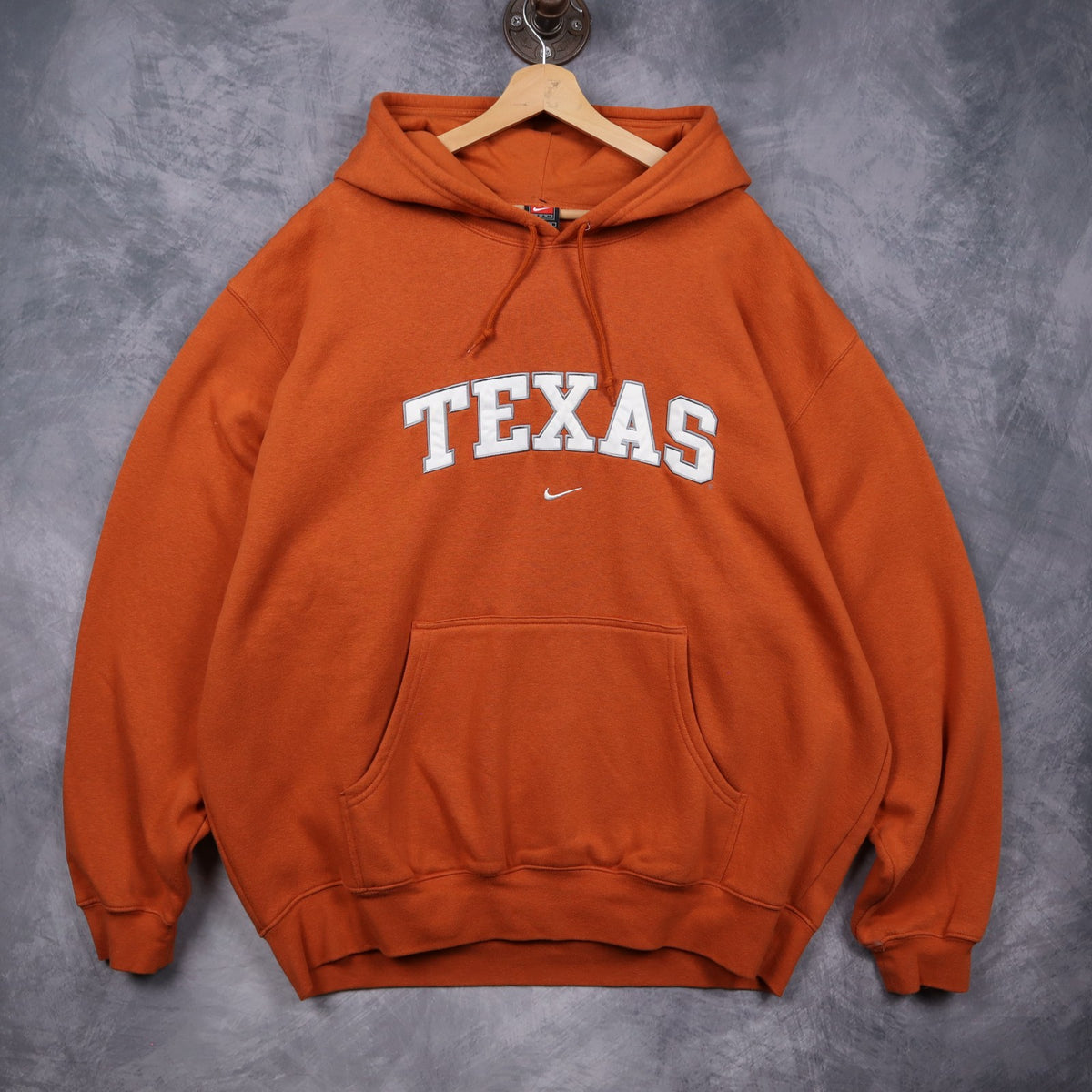 00s Orange Nike Texas Longhorns Hoodie 5652