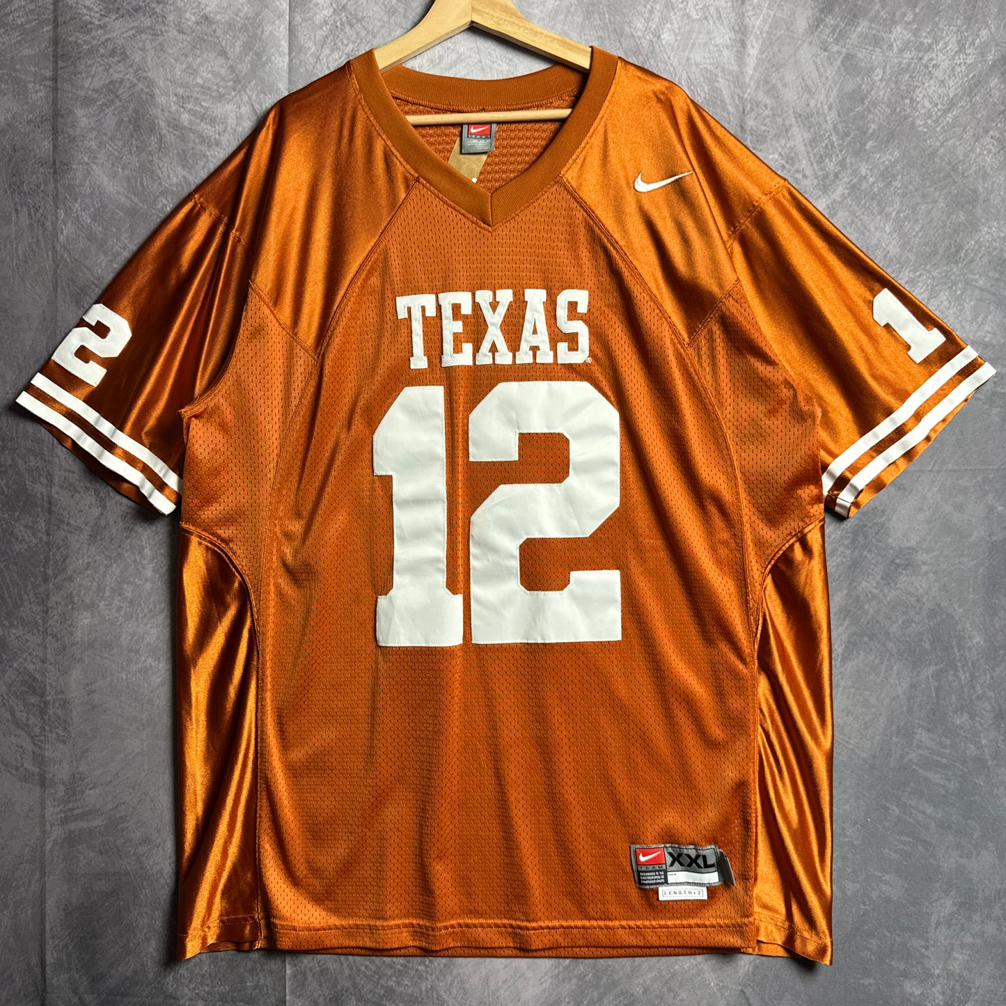 00s Orange Texas Longhorns Nike Colt McCoy #12 Football Jersey 4621