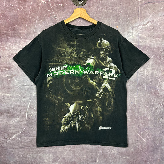 00s Black Call Of Duty Modern Warfare 2 Shirt 3436