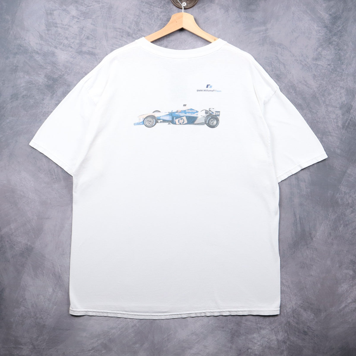 Early 00s White HP BMW Williams F1 Shirt 7295
