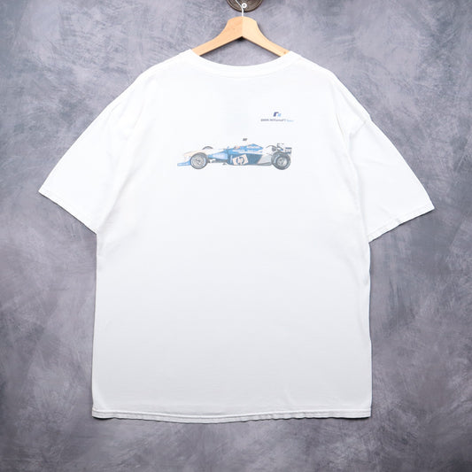 Early 00s White HP BMW Williams F1 Shirt 7295