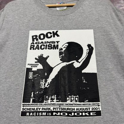 00s Grey Rock Against Racism Shirt 3673